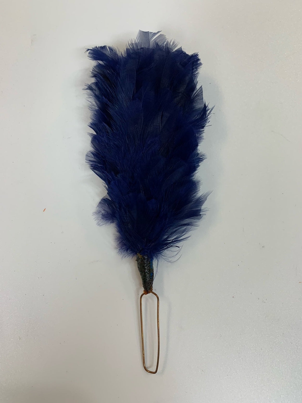 Blue Feather Hackle (4 Inch)