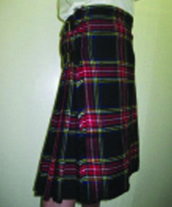 Black Stewart Formal Kilt