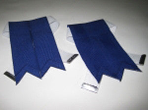 Solid Blue Flashes